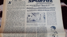 Ziar Sportul Popular 30 06 1956 foto