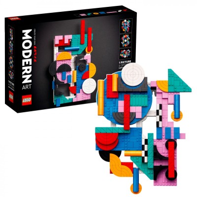 LEGO ART ARTA MODERNA 31210 SuperHeroes ToysZone foto