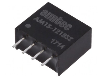 Convertor DC/DC 1W 12V la 18V 56mA foto