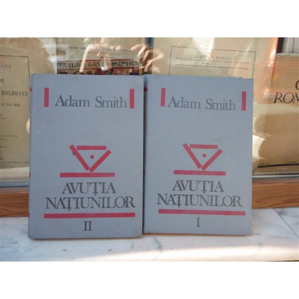 Avutia natiunilor 2 volume , Adam Smith , 1992