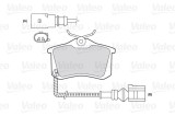 VALEO 301180 FIRST set placute frana,frana disc
