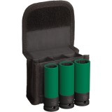 Bosch PRO Impact Socket - Set chei tubulare impact 17-21 mm 1/2 inch 3 bucati
