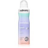 Babaria Deodorant Invisible spray anti-perspirant impotriva petelor albe si galbene 200 ml