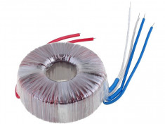 Transformator: toroidal 200VA 230VAC 28V 28V 3,57A 3,57A IP00 TST200W/2X28V foto