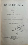 Revolutiunea lui Horia in Transilvania, 1884 , editie princeps, Nicolae Densusianu