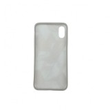 Husa protectie pentru apple iphone x/xs soft imd tpu marble geometric albastru, Flippy