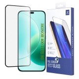 Folie de protectie Ecran DUX DUCIS pentru Honor 400 Lite / X8c / X8b, Sticla Securizata, Edge Glue, Neagra