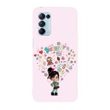 Husa compatibila cu Oppo A54 5G, Viceversa, model Von sweet Ralph break the internet, Silicon, TPU, Transparent, Carcasa