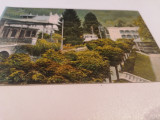 CARTE POSTALA VECHE - BAILE HERCULANE -SALONUL DE CURA HOTEL CAROL- , ANII 30