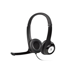 Casti Head-band Logitech H390 USB Computer Headset, Cu fir, Negru