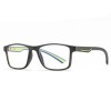 Ochelari Calculator Techsuit Reflex TR90 F2388 Sand Black/Green Rame Protectie Ochi