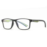 Ochelari Calculator Techsuit Reflex TR90 F2388 Sand Black/Green - Protectie Ochi Lumina Albastra