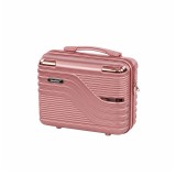 TraveLux Urban valiză mică de m&acirc;nă cu capac dur 28x36x16 cm roz somon