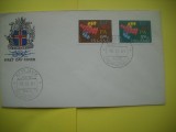HOPCT PLIC FDC S NR 118 ISLANDA -EUROPA CEPT 1961