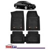 Covorase Auto TeamCar&reg; Tip Tavita Compatibile Jaguar S-Type I (1999&ndash;2008) Negru Material Rezistent