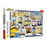 Cumpara ieftin Puzzle Trefl Minionii - Colectia foto, 500 piese