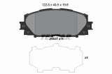TEXTAR 2445101 set placute frana,frana disc
