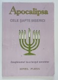 APOCALIPSA , CELE SAPTE BISERICI , CRESTINISMUL DE-A LUNGUL SECOLELOR de IONEL PLESA , 2001 * PREZINTA SUBLINIERII
