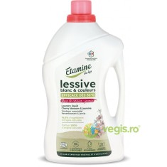 Detergent Rufe Albe si Colorate cu Parfum de Flori de Cires si Iasomie 1L