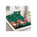 Cumpara ieftin Husa de Pat Craciun + 2 Fete de Perna din Finet - JO616