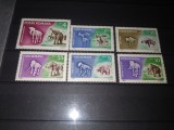 TIMBRE ROMANIA LP 641 ANIMALE PREISTORICE 1966, Nestampilat