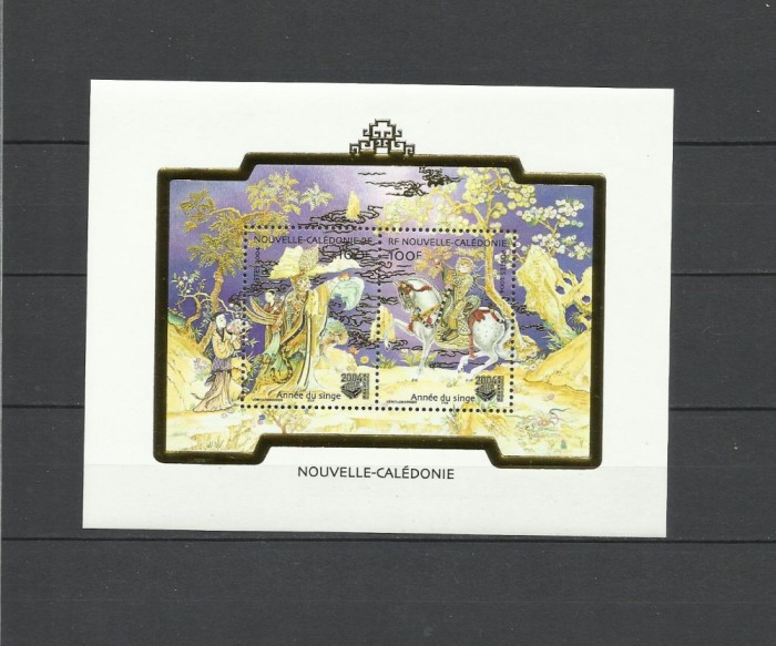 NOUA CALEDONIE 2004 ZODIAC CHINEZESC ANUL MAIMUTEI