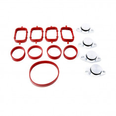 Kit complet VentooÂ®, 4 Dopuri, diametrul 22mm si garnituri, pentru anulare clapeta galerie admisie, anulare swirl flaps, compatibile BMW E46, E87, E6