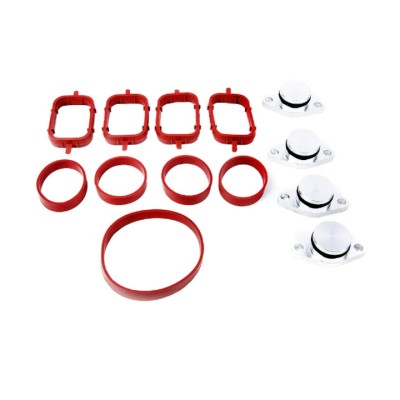 Kit complet Ventoo&amp;Acirc;&amp;reg;, 4 Dopuri, diametrul 22mm si garnituri, pentru anulare clapeta galerie admisie, anulare swirl flaps, compatibile BMW E46, E87, E6 foto