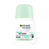 Deodorant roll-on pentru femei, Garnier Invisible Fresh Aloe Mineral 48h, 50ml