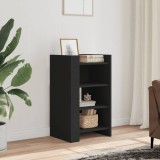 VidaXL Dulap, negru, 45x35x75 cm, lemn prelucrat 848382