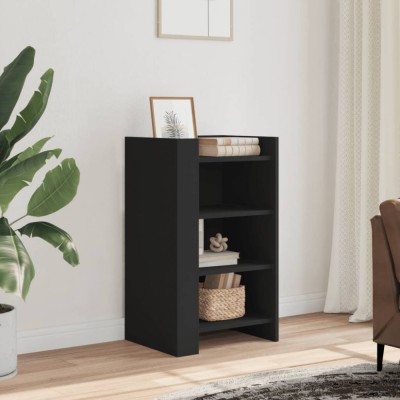 vidaXL Dulap, negru, 45x35x75 cm, lemn prelucrat 848382 foto