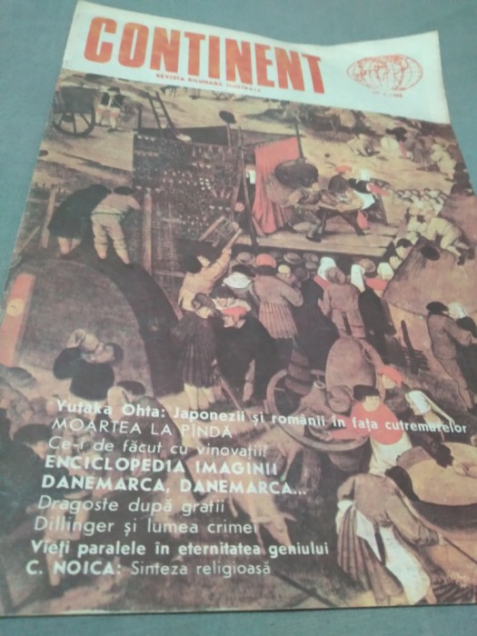 REVISTA CONTINENT NR 8 /1990