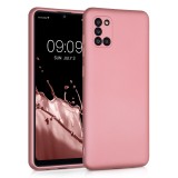 Husa pentru Samsung Galaxy A31, Silicon, Rose Gold, 52938.31, Roz, Carcasa, Kwmobile