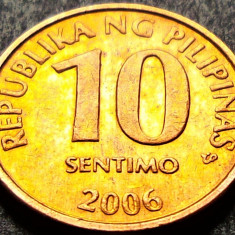 Moneda 10 SENTIMO - FILIPINE, anul 2006 *cod 1462 B