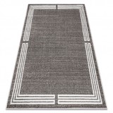 Covor MATEO 8034/944 Modern cadru - structural gri / bej, 180x270 cm