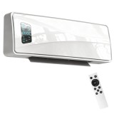 HOMCOM &Icirc;ncălzitor de Perete 2000 W cu 3 Moduri și Telecomandă, Alb | Aosom Romania