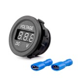 Voltmetru digital &icirc;ncorporat suplimentar 12V 24V MOD-02 AMIO-02852