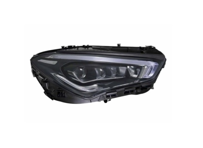 Far MERCEDES Clasa CLA (C118), 03.2019-, partea dreapta, HELLA, dynamic indicator; LED; electrical; fara unitate control LED; cu LED module; LED; far