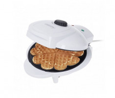 Aparat pentru waffle CAMRY CR 3022 1000W Alb foto