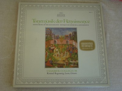 Dance Music Of The RENAISSANCE - LP Vinil ARCHIV PRODUKTION foto
