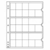NUMIS EURO PVC file rezerva pentru monede - 5 buc. in packet