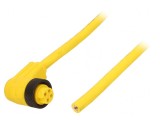 Cablu de conectare 7/8&rdquo; 4 pini unghi 3m