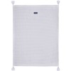 Păturică Bumbac Waffle Bebe Womar Zaffiro 75x100cm AN-3ZKV-012 Antialergică Moale Ușoară Fabricată &icirc;n Polonia