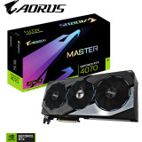 Placa video AORUS GeForce RTX 4070 MASTER 12G, Gigabyte