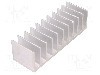 Radiator extrudat, aluminiu, 40mm x 124mm, STONECOLD -