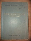 Toxicologie speciala veterinara