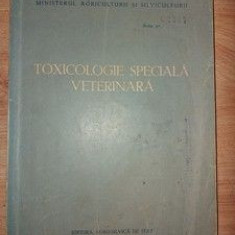 Toxicologie speciala veterinara