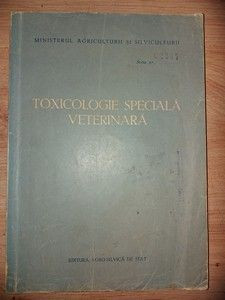 Toxicologie speciala veterinara foto