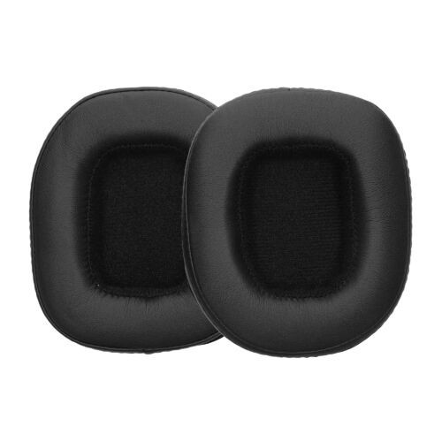 Set 2 Earpads kwmobile pentru Astro Gaming A50/Gaming A40/Gaming A10, Piele ecologica, Negru, 61219.01