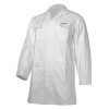 HALAT LUCRU BUMBAC / ALB - 3XL